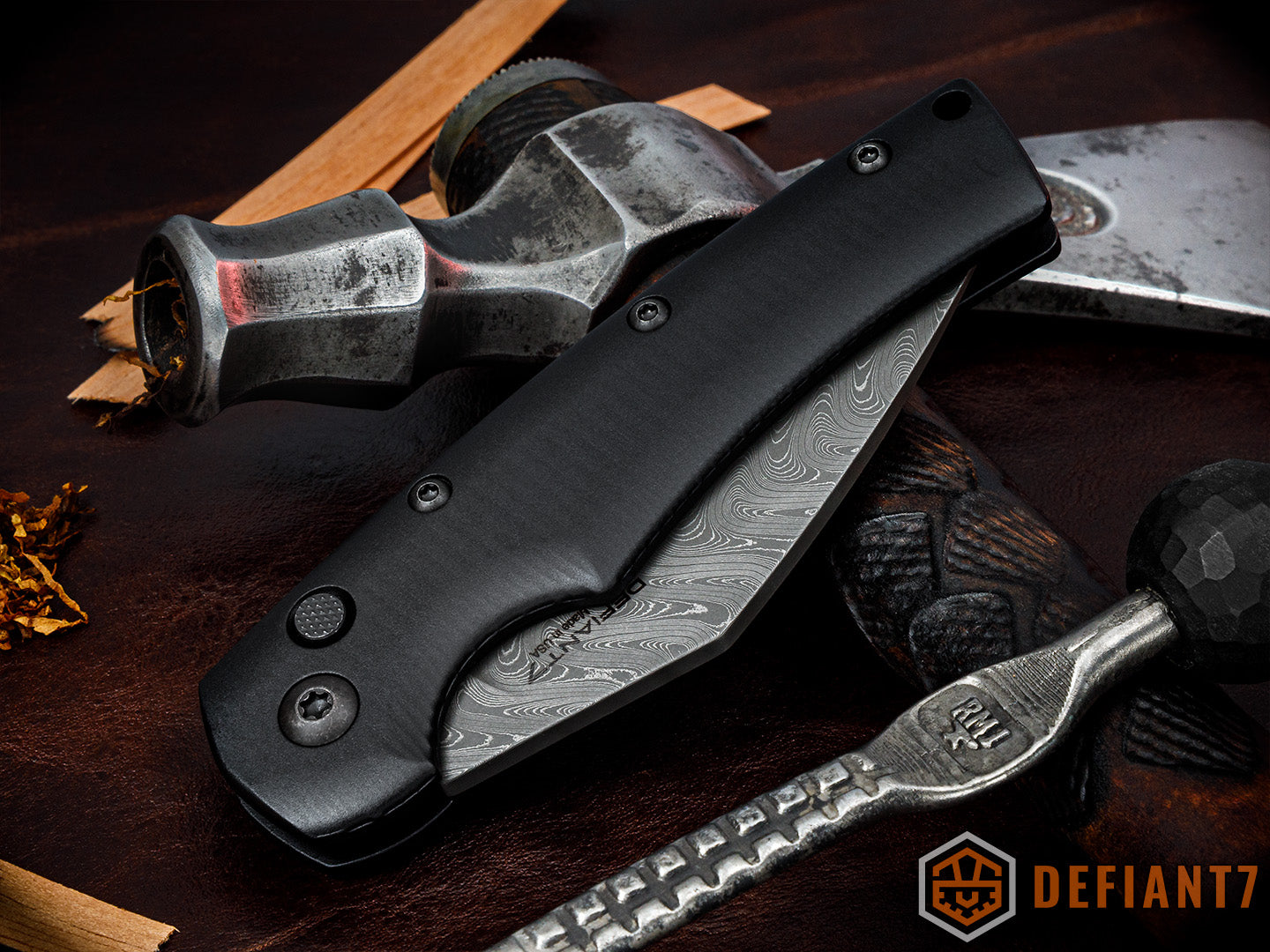 Seax - Boomerang Damascus