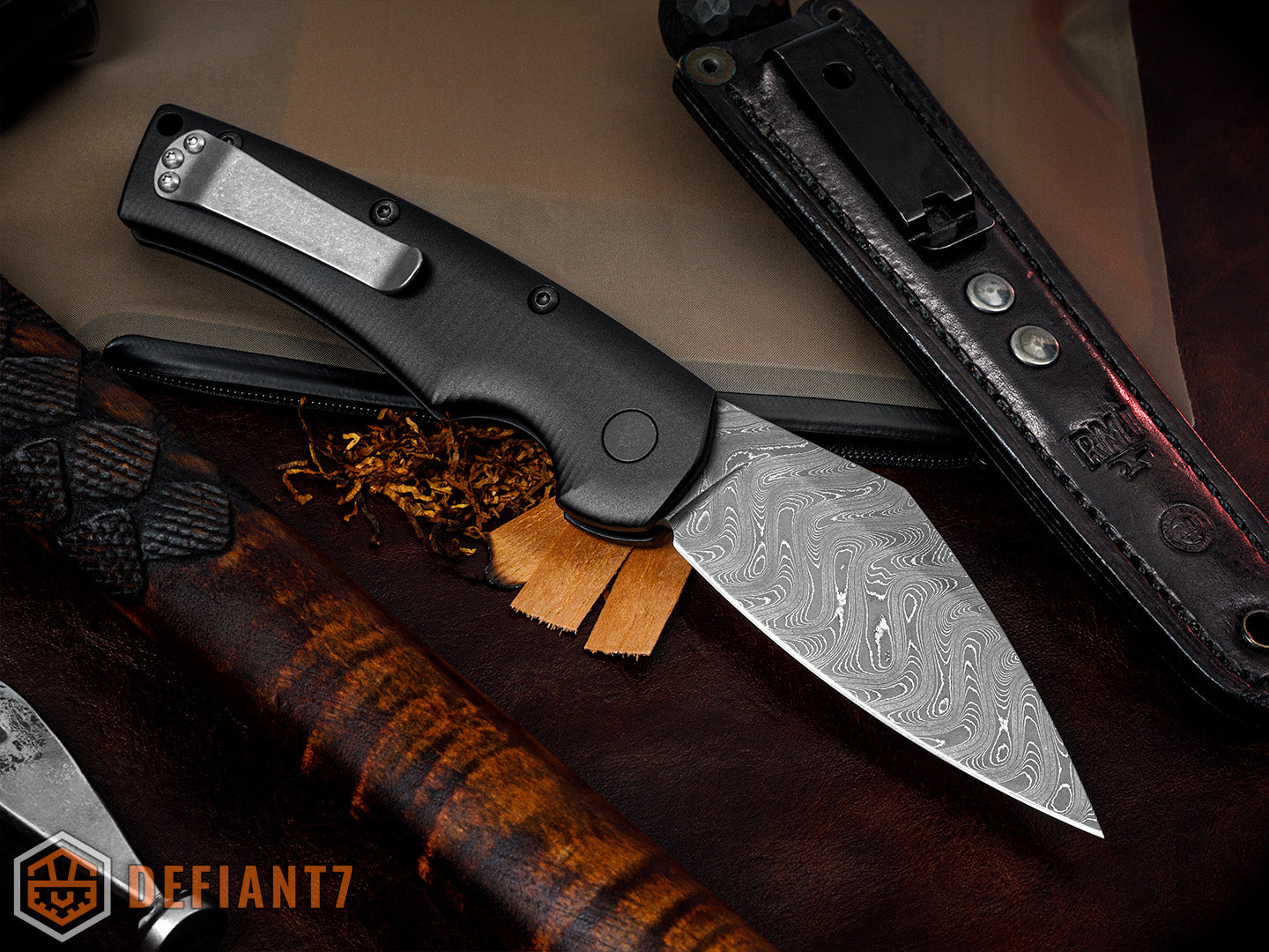 Seax - Boomerang Damascus