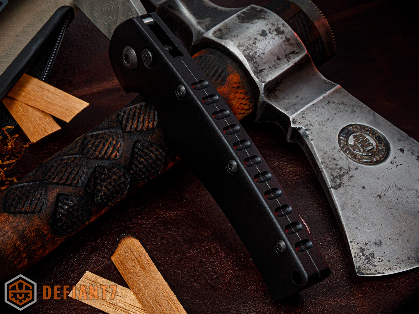 Seax - Boomerang Damascus
